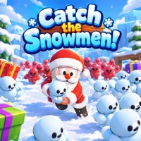 Play Game Catch the Snowmen!