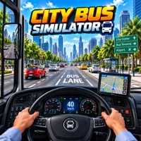 Play Game City Bus Simulator Driving Games