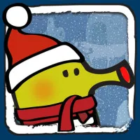 Play Doodle Jumping Christmas now!