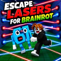 Play Game Escape Lasers for Brainrot