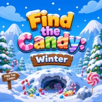 Play Game Find the Candy: Winter