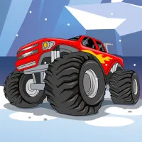 Play Game Monster Truck Wheels Winter