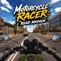 Play Motorcycle Racer: Road Mayhem now!