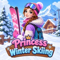 Play Game Princess Winter Skiing