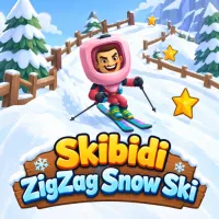 PLay Skibidi ZigZag Snow Ski now!