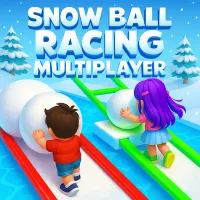 Play Game Snow Ball Racing Multiplayer