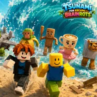 Play Game Tsunami For Escape Brainrots